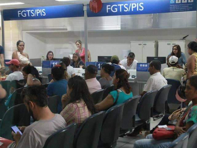Saque do FGTS j&aacute; injetou quase R$ 70 milh&otilde;es na economia de MS