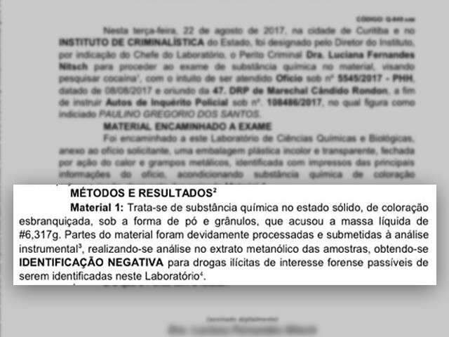 Teste &ldquo;confunde&rdquo; herbicida com coca&iacute;na e homem fica preso por 21 dias 