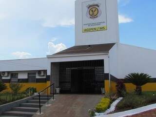 Penitenciária Estadual de Dourados, presídio mais superlotado do MS, com pelo menos 2.500 internos (Foto: Divulgação)