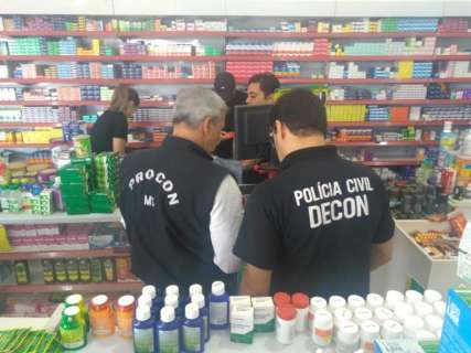 Procon e polícia fecham farmácia por adulterar validade de remédios