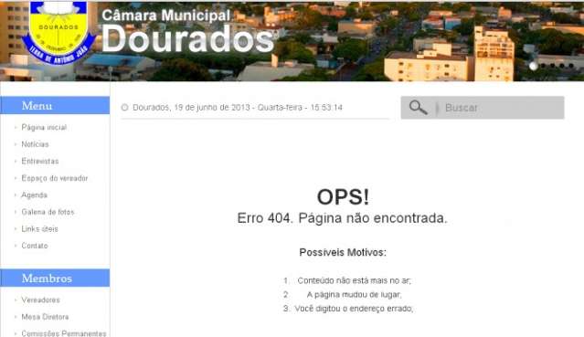 Site da C&acirc;mara &eacute; hackeado durante protesto com mais de 500 pessoas