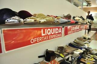 Segundo gerentes de lojas, promoção não é para queimar estoque (Foto: João Garrigó)