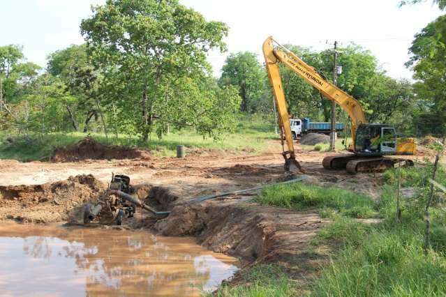 Recupera&ccedil;&atilde;o em c&oacute;rrego onde nasce o Prosa avan&ccedil;a no Parque dos Poderes