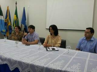 Paulo Duarte anunciou os últimos nomes de secretários nesta manhã em Corumbá. (Foto: Divulgação)