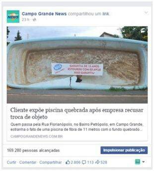 Da letra cursiva à piscina na calçada, veja os temas mais comentados da  semana - Comportamento - Campo Grande News