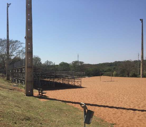 Parque das Na&ccedil;&otilde;es come&ccedil;a entrar no clima do Open de V&ocirc;lei de Praia
