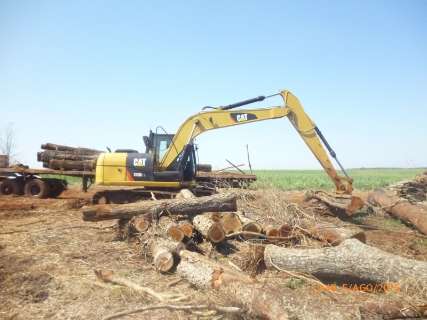 Após denúncia, Ibama apreende 6 tratores e multa em R$ 36 mil por desmatamento