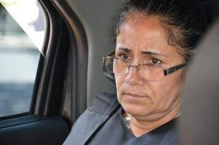 Maria Rangel confessou que matou o marido. (Foto: Vanderlei Aparecido)