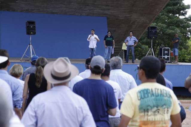 Com tom pol&iacute;tico, produtores cobram solu&ccedil;&atilde;o para demarca&ccedil;&otilde;es em MS