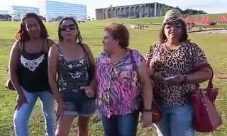 Professoras do interior do Estado em Brasília. (Foto: Reprodução)
