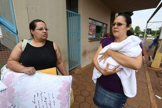 Com piquete, mulher que deu a luz foi obrigada a andar bastante para voltar para casa (Foto: Marcelo Victor)
