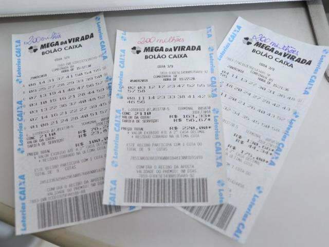 Mega da Virada tem pr&ecirc;mio estimado em R$ 300 milh&otilde;es