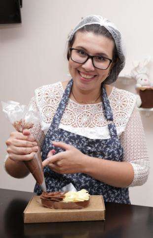 Ovo de brownie é uma das sensações desta Páscoa na Flor de Ganache