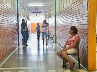 Na escola Joaquim Murtinho, não há filas. (Foto: Fernando Antunes)