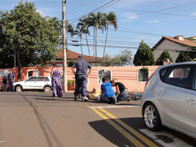  Ciclista ferido em colis&atilde;o com I-30 teve fratura na perna