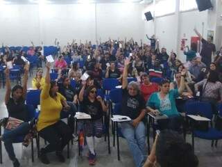 Categoria decidiu em assembleia manter a paralisação na rede de ensino (Foto Divulgação/Gracindo Ramos)