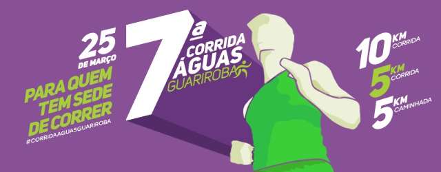 Corrida Águas Guariroba será dia 25 de março