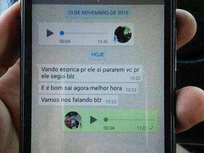 Dupla &eacute; presa ap&oacute;s combinar de levar 10 kg de cocaina pelo whatsapp