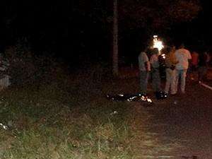 Mulher de 57 anos morre atropelada por motocicleta na BR-262 