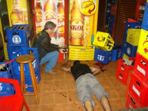  Comerciante &eacute; assassinado com cinco tiros, em Dourados 