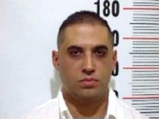 Registro da ficha de bom comportamento de Douglas, ainda preso no Instituto Penal de Campo Grande. (Foto: Divulgação)