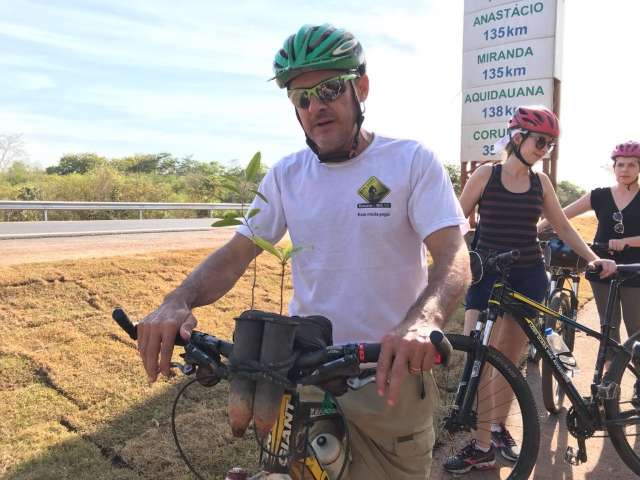 Ciclovia de Bonito &eacute; atrativo pra quem quer pedalar em meio a natureza