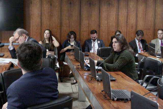 Simone Tebet questiona comiss&atilde;o sobre cartel do sistema financeiro