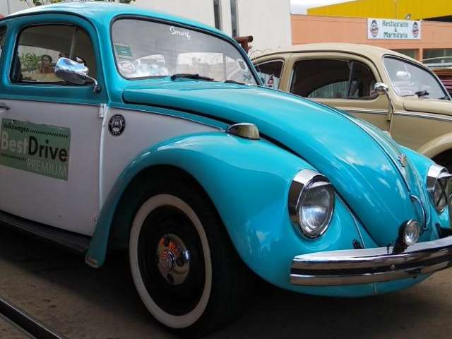 Beb&ecirc;, Vicente j&aacute; ganhou carro de pais que formam legi&atilde;o de loucos por Fusca