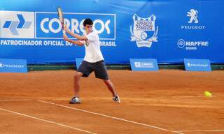 O atleta venceu a final contra o tenista do Distrito Federal Pedro Wagner. (Foto: Divulgação)