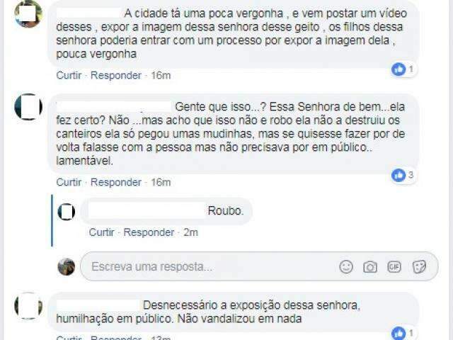 Em v&iacute;deo, vice-prefeita repreende mulher que furtou flores e gera revolta 