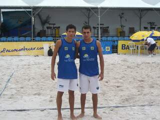 Dupla de MS avança à fase principal no Brasileiro de vôlei de praia em Aracaju Dupla de MS avança à fase principal no Brasileiro de vôlei de praia em Aracaju