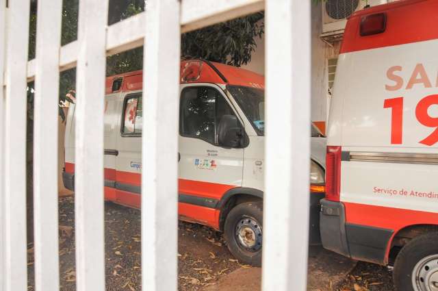 Com parte da frota &quot;encostada&quot;, Samu tem s&oacute; 2 viaturas dispon&iacute;veis