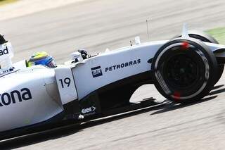 O brasileiro Felipe Massa vai largar em quarto no GP da China neste domingo (Foto: G1)