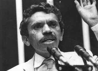 Em foto de 1983, Sérgio Cruz quando exercia mandato de deputado federal. (Foto: Agência Câmara)
