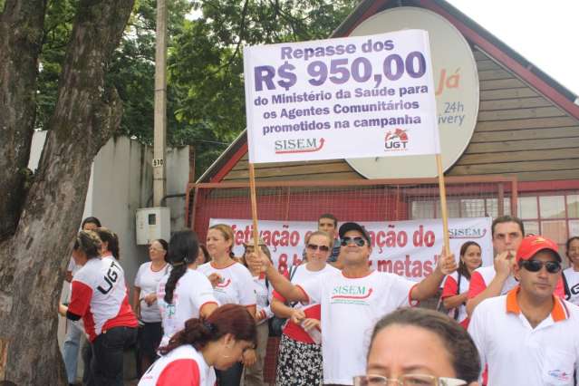 Bernal n&atilde;o cumpre acordo e agentes de sa&uacute;de voltam a falar em greve
