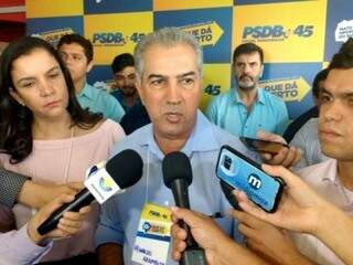 Reinaldo Azambuja disputará a reeleição pelo PSDB e aguarda confirmação de aliados. (Foto: Arquivo)