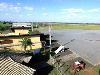 Do alto, Aeroporto de Bonito. (Foto: Prefeitura de Bonito).
