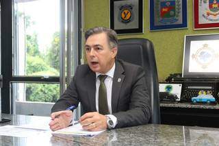 Antonio Videira comanda a Secretaria de Justiça e Segurança Pública desde 2017. (Foto: Marcos Maluf)