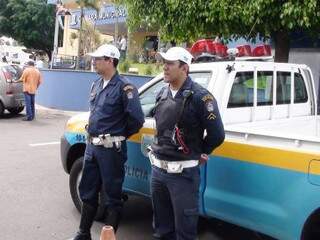 Policiamento ostensivo quer coibir infrações no trânsito da Capital. (Foto: Ciptran)