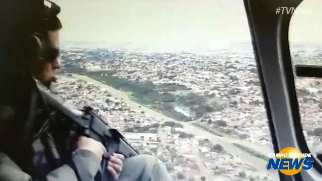 Opera&ccedil;&atilde;o com uso de helic&oacute;ptero vai prosseguir durante a noite na Capital