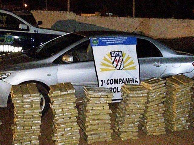 Em semestre de recordes, PM apreende 62 toneladas de drogas no MS