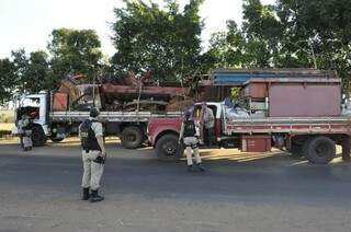 Operação fiscaliza veículos em mau estado de conservação. (Fotos: PRF/ Divulgação)