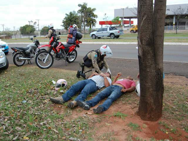 Uso de motos diminui 20% tempo de chegada dos bombeiros em locais de acidentes