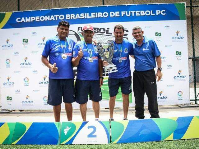 Time de MS volta da capital paulista com 2&ordm; lugar do Brasileiro de futebol de 7