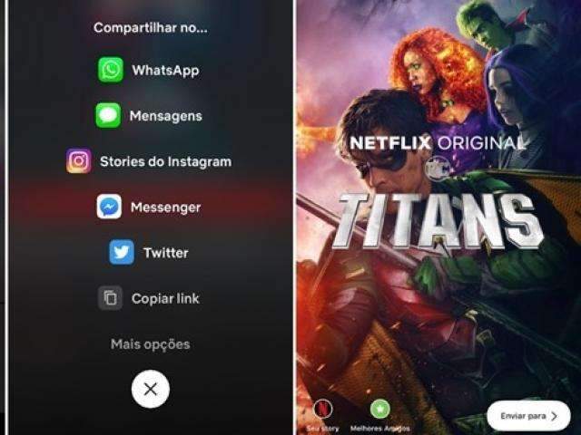 Netflix libera compartilhamento nos stories do Instagram nos celuares Android 