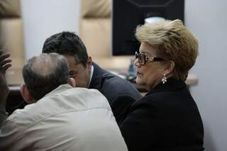 A prefeita de Miranda, Marlene Bossay, entrou na Justiça com pedido de reintegração de posse (Foto: Cleber Gellio)