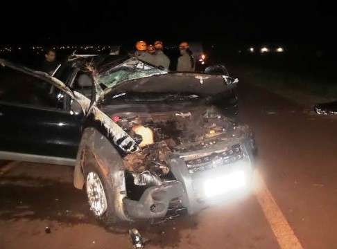 Capotagem mata motorista de 30 anos na Perimetral Norte 