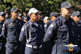 Guarda Municipal vai contribuir com policiamento de Natal no Centro. (Foto:Arquivo/Campo Grande News)