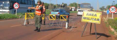  Exército “fecha” fronteira com o Paraguai a partir de amanhã