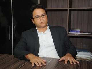 Secretário de Finanças, Pedro Pedrossian Neto.
(Foto: Paulo Francis).